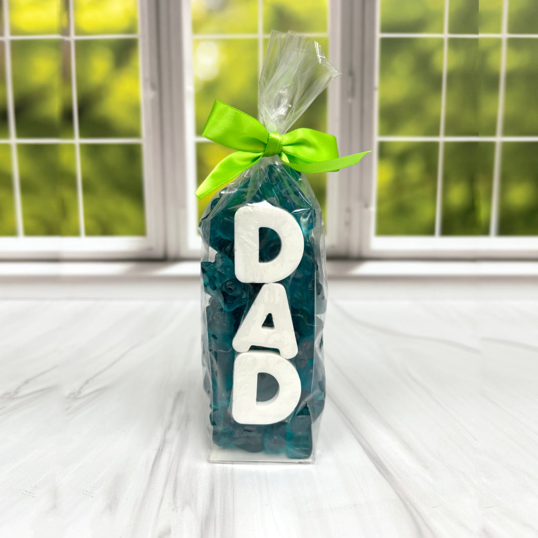 Father’s Day - Gummy Bear Bag with ‘DAD’ Candy Letters