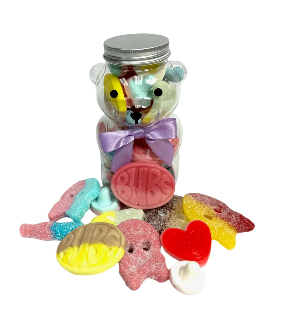 Bear filled with Swedish Candy Mix - Sweet and Sour – Pure Sugar Candy