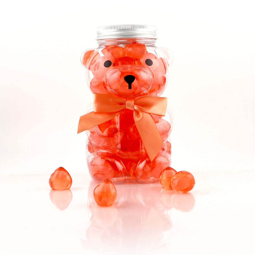 Summer Bear filled with 3-D Peach Gummies