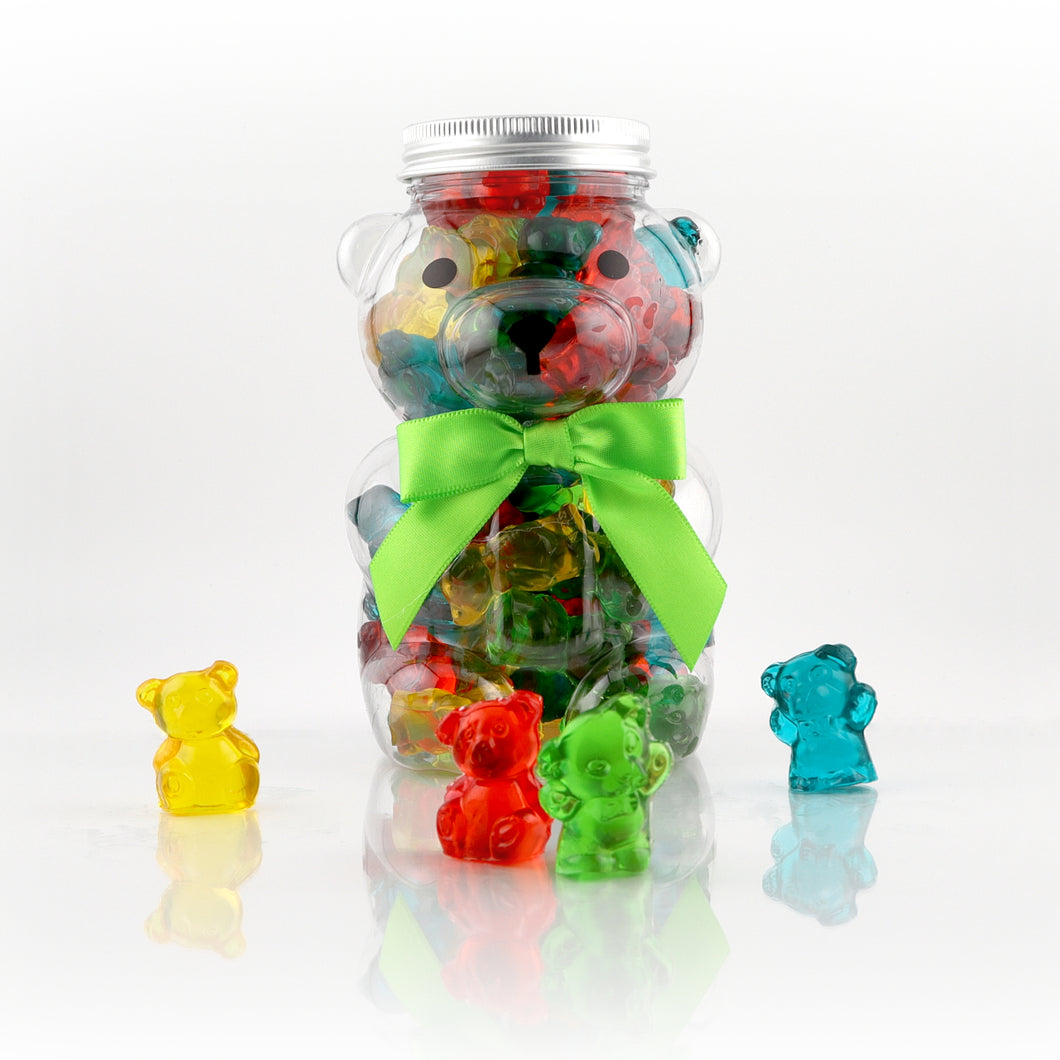 Summer Bear filled with 4-D Gummy Bears