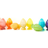 Hollow Hard Candy - Crystal Eggs filled with Candy Pearls